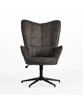 Silla escritorio Boss Gomyhome de microfibra y piel