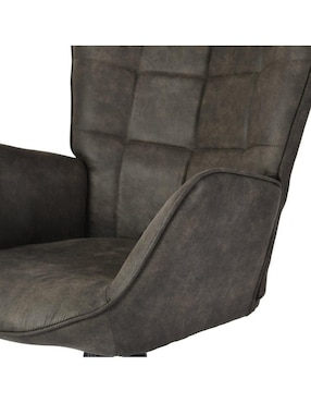 Silla escritorio Boss Gomyhome de microfibra y piel