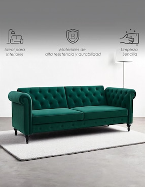 Sofá cama Ilios Innova de terciopelo