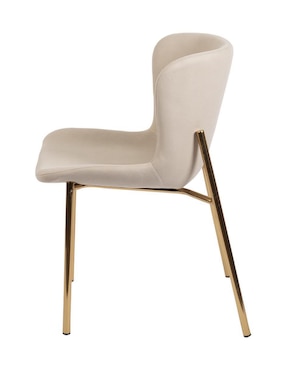 Silla Venlo Cantia de metal y tela