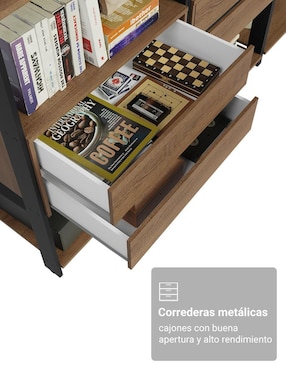 Librero Office Madesa de MDP