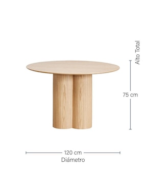 Mesa de comedor Bosnia Brum de MDF