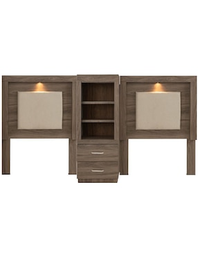 Set recámara Sochic Versalles gemela de MDF