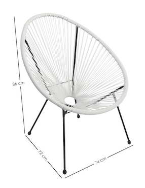 Silla 1 pieza Acapulco Ilios Innova