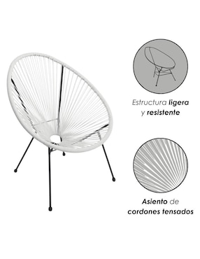 Silla 1 pieza Acapulco Ilios Innova