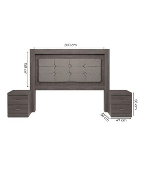Cabecera Kira Sochic de tela