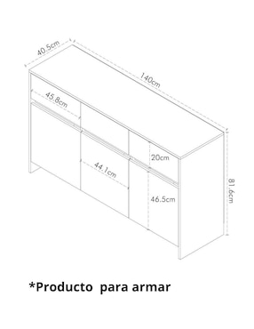 Tocador Cantia Sabinas