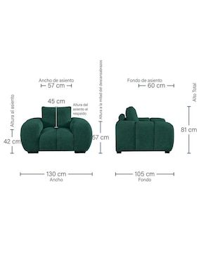 Sillón Ginebra Brum