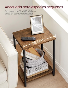 Set mesa de centro bampu Vasagle de acero