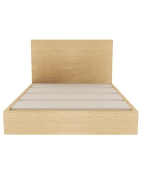 Base para cama Nàpoles Hogare de madera encino Queen Size