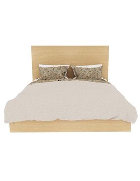 Base para cama Nàpoles Hogare de madera encino Queen Size