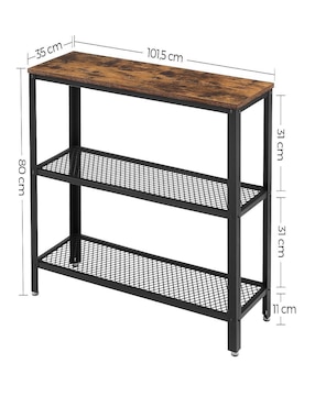 Mesa Dailen Vasagle de acero