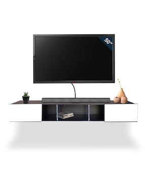 Mueble flotante para TV Hogare de melamina