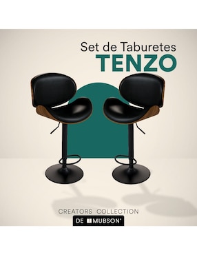 Juego de bancos altos Mubson