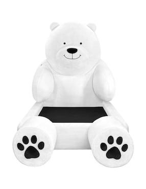 Set Recámara Mögu Muebles Oso Teddy Polar de madera pino