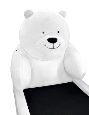 Set Recámara Mögu Muebles Oso Teddy Polar de madera pino