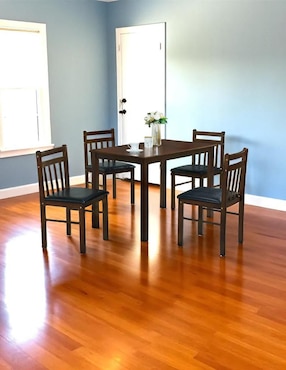 Comedor New York Punto y Compra para 4 personas de madera