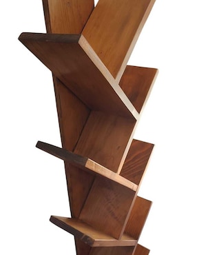 Librero Asmy de madera pino