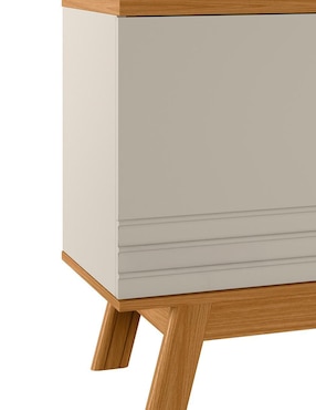 Mueble de tv armable Colorado Bossa Muebles de MDF y chapa
