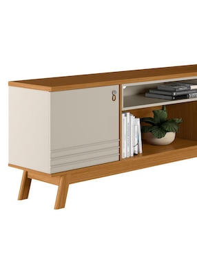 Mueble de tv armable Colorado Bossa Muebles de MDF y chapa