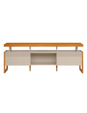 Mueble de tv armable Esmeralda Bossa Muebles de MDF y chapa