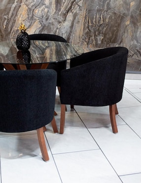 Mesa de comedor Vaniglam de cristal