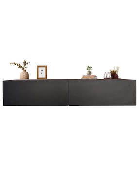 Mueble de TV armable flotante Hogare de melamina