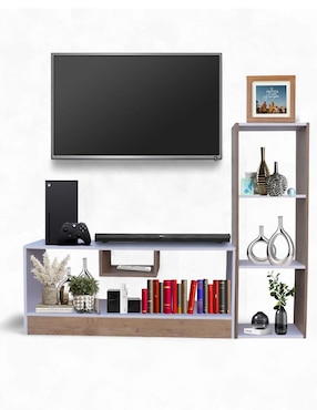 Mueble de TV armable Hogare de melamina