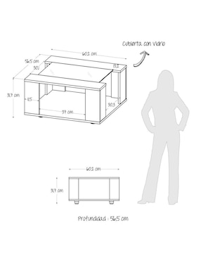 Mesa de centro Maderkit