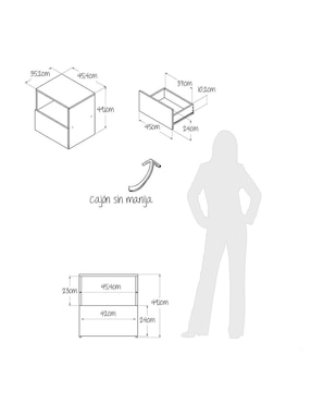 Cama Maderkit de aglomerado
