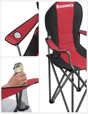 Silla plegable 1 pieza Sandy Songmics Home
