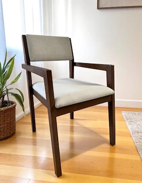 Comedor Ansoal para 4 personas de madera de parota