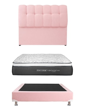 Set recámara Dicasa Nube Trini de madera de pino