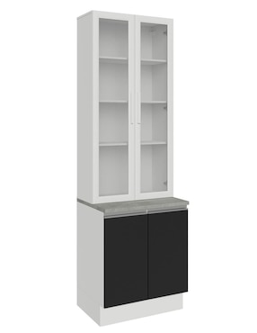 Vitrina armable Glamy Madesa de aglomerado