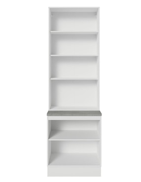 Vitrina armable Glamy Madesa de aglomerado