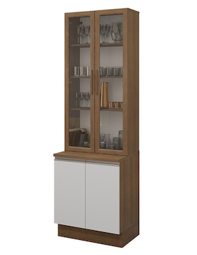 Vitrina armable Glamy Madesa de aglomerado