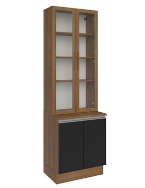 Vitrina armable Glamy Madesa de aglomerado