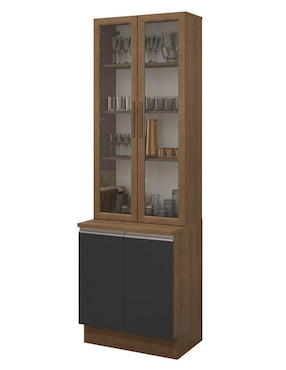 Vitrina armable Glamy Madesa de aglomerado