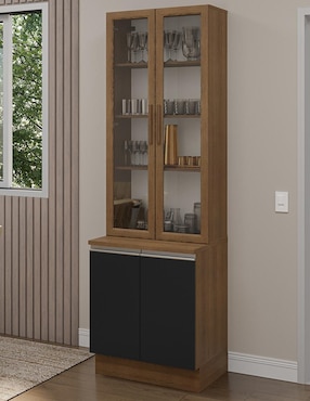 Vitrina armable Glamy Madesa de aglomerado