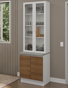 Vitrina armable Glamy Madesa de aglomerado