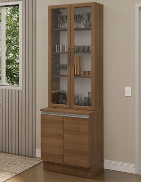 Vitrina armable Glamy Madesa de aglomerado