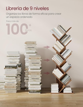 Librero armable Koni Songmics Home de madera