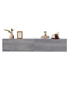 Mueble armable flotante para tv Hogare de melamina