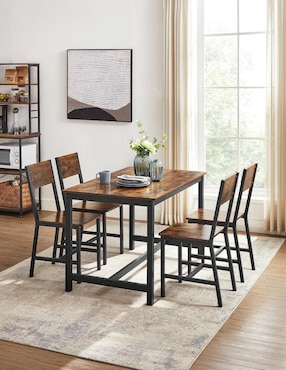 Set de sillas 2 piezas Delon Songmics Home de MDP