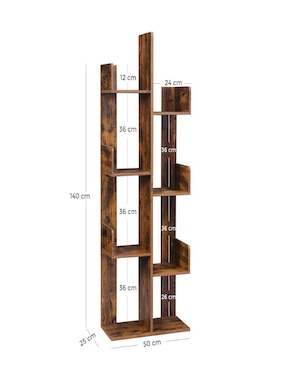 Librero armable Koni Songmics Home de madera