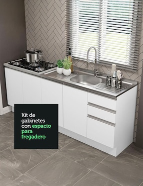 Gabinete armable Glamy Madesa de MDP