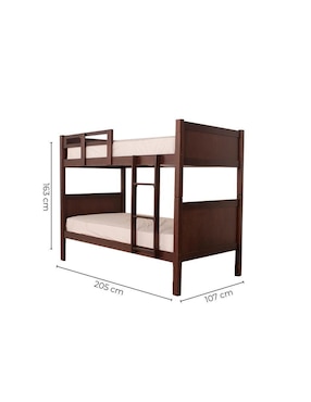 Litera Yuma Sochic de madera individual