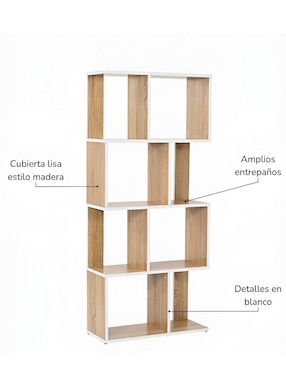 Librero armable Xtellar de madera
