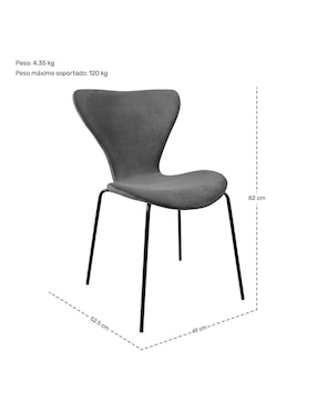 Juego de sillas 4 piezas Centurfit