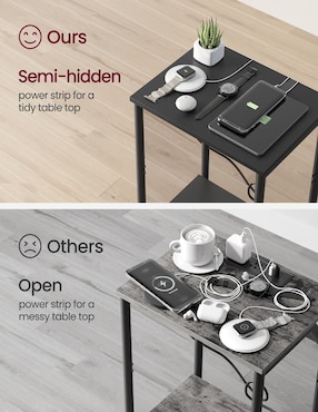 Mesa armable Bampu Songmics Home
